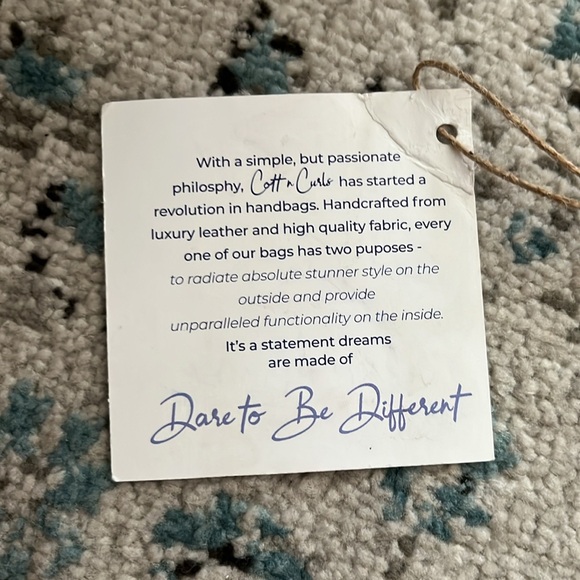 NWT Cott N Curls Bluebird Crossbody - Picture 15 of 16